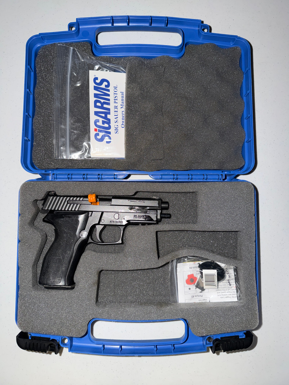 SIG P226 357 SIG 4.4" Barrel (Excellent Condition Like New) with Night Sights