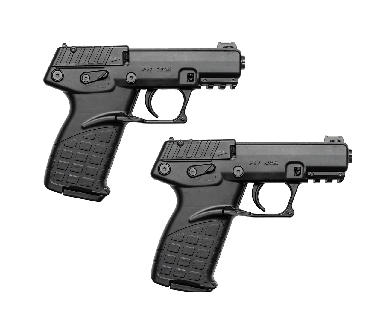 Kel-Tec 22 LR P17 3.8" Barrel Set of 2 Sequential Serials (Black)