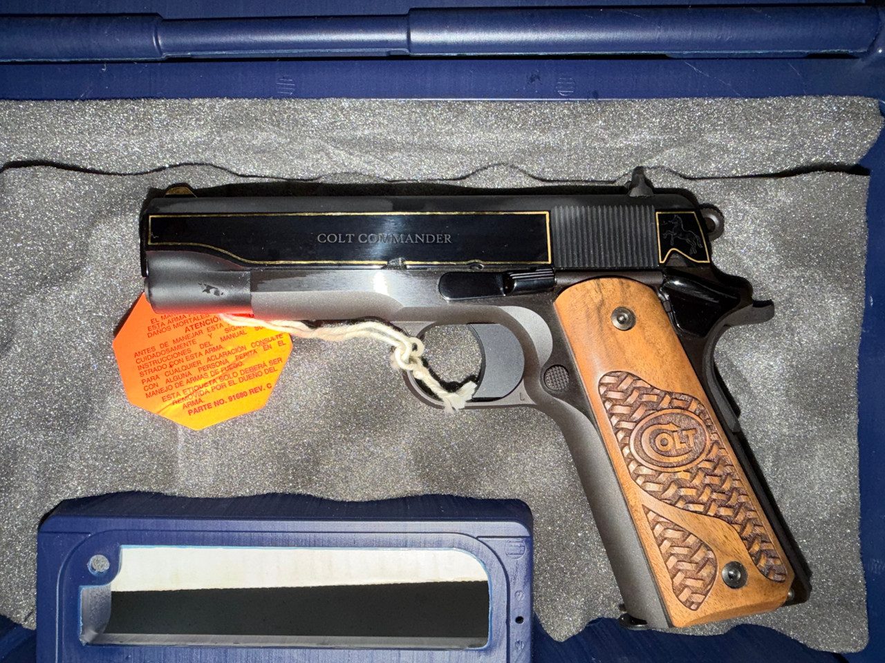 Colt 45 ACP Commander Gold Limited Edition 1 of 300 Serial #5 (New)