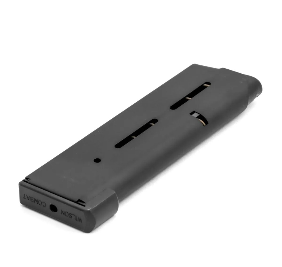 Wilson Combat 1911 45 ACP 8rd Metal Magazine Black Color with Bumper Pad (New)