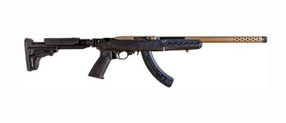 Ruger 22LR 10/22 Takedown 16.12" Barrel 1-25rnd Ruger BX-25 Mag DDE Cerakote w/ Carry Bag (New in Box Rare)