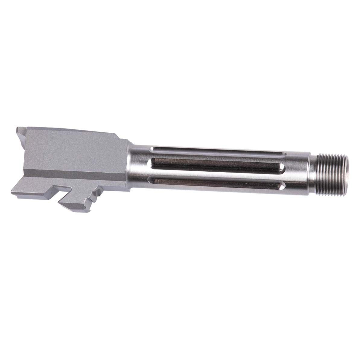 Glock 26 (G26) 9mm Threaded Barrel Fluted with Thread Protector (Stainless Steel)