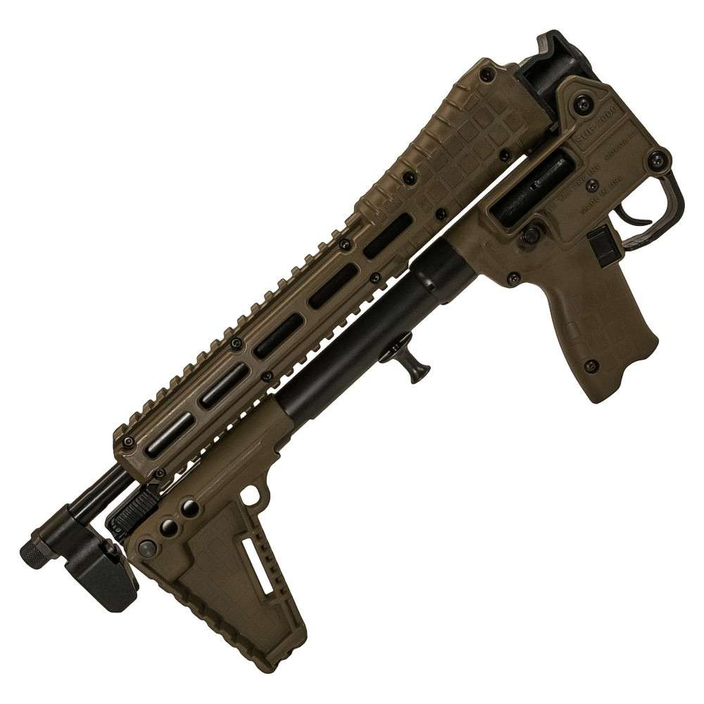 Kel-Tec 9mm 2009 GLK17 16.25" Barrel with 1 17rd Magazine Blued/Patriot Brown Color (New in Box)