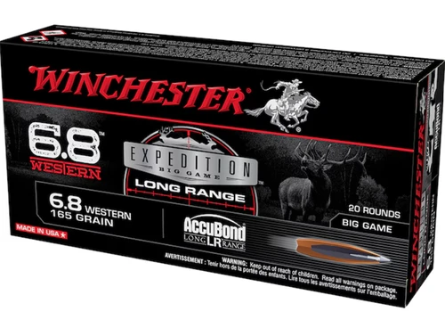 Winchester 6.8 Western 165gr AccuBond Long Range (Box of 20)