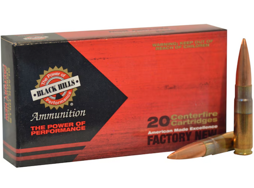 Black Hills 300 AAC Blackout 125gr Open Tip Match (Box of 20)