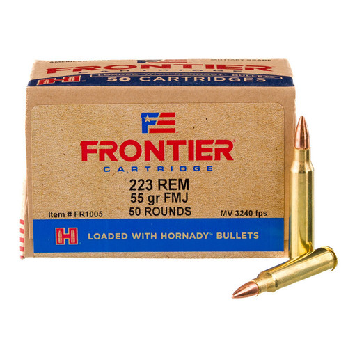 Hornady Frontier 223 Rem 55gr FMJ (Box of 50)