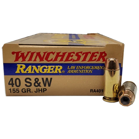 Winchester Ranger Law Enforcement 40 S&W 155gr JHP (Box of 50)