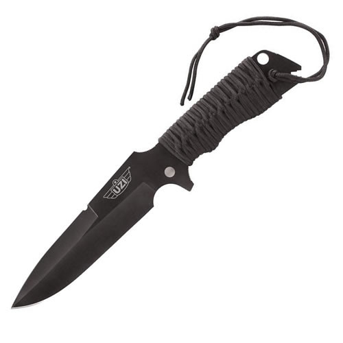 UZI Tactical Knife Field Commander w/Black Sheath Campco UZK-FXB-002