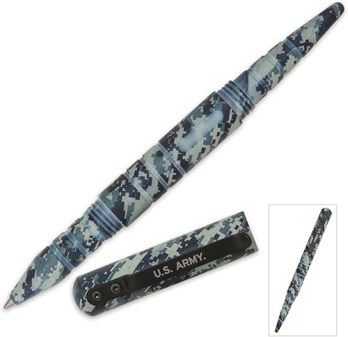 Taylor Brands Army Tactical Self Defense Pen (Blue Digi Camo)