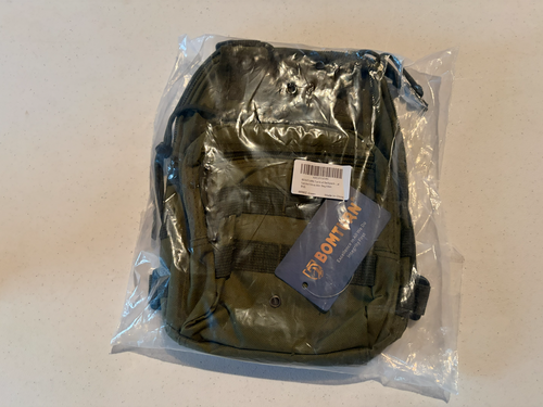 BOMTURN Tactical Shoulder Bag (Green)