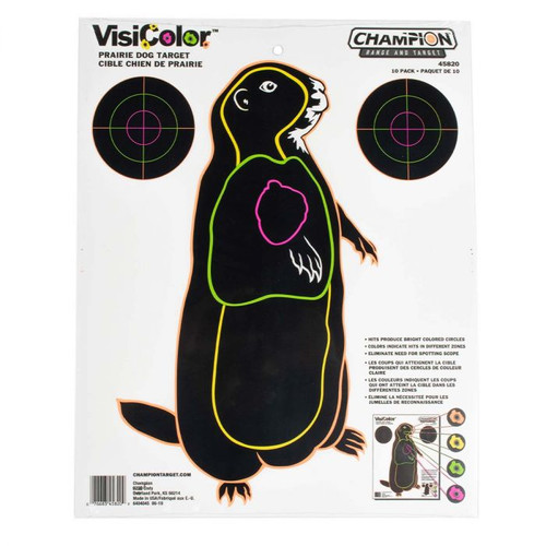VisiColor Prairie Dog Target (10 pack)