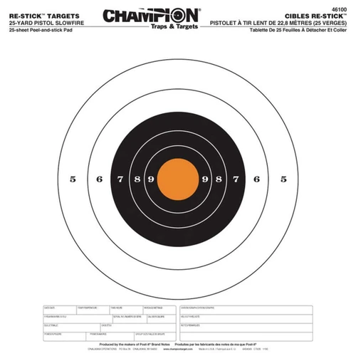 Champion 14.5" Circle Targets (25 pack)