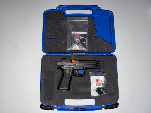 SIG P320 9mm 4.7" Barrel Full Long Rail X Series (Excellent Condition Like New) with New Crimson Trace Optic