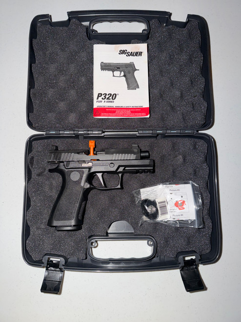 SIG P320 9mm Carry 3.9" Barrel X Series (Like New) Optic Ready Suppresor Height Sights with Tridium Sights