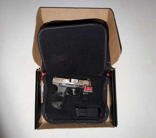 H&K CC9 Micro 9mm 3.32" Barrel Bronze (New) with Two 10rd Magazines and Soft Carry Case