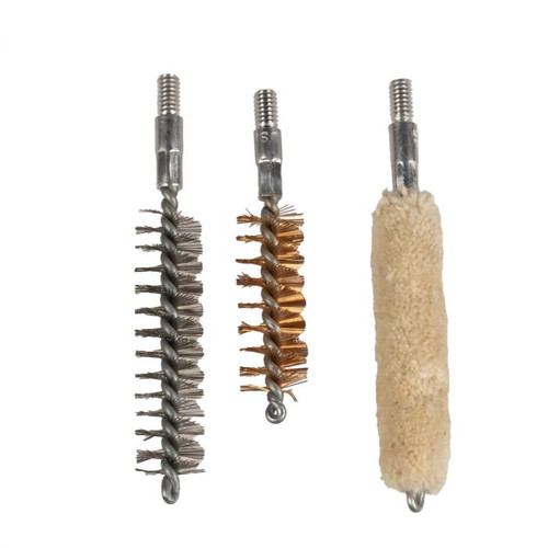 45 Cal/410 Gauge Cleaning Brush Set (Mop & Two Brushes)