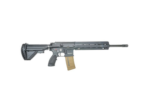 H&K Tribute MR27 5.56x45mm NATO Semi Automatic Rifle 16.5" Matte Threaded Barrel Anodized Black Frame (New in Case)