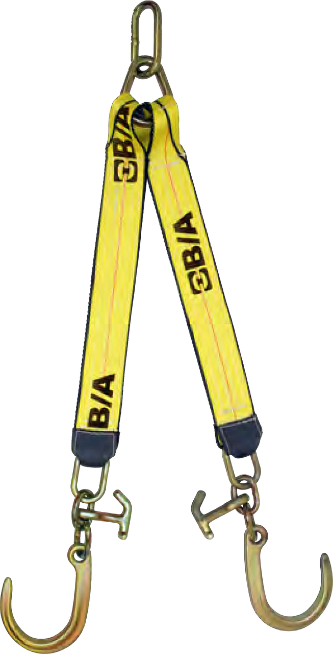 Low Profile V Strap 8 T-J Hooks 24 Legs WLL 5,400 LBS @ 60 - Northern  Strands