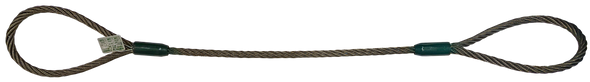 Sling Wire Rope Flemish Eyes 1/2" x 20' WLL 5,000lbs