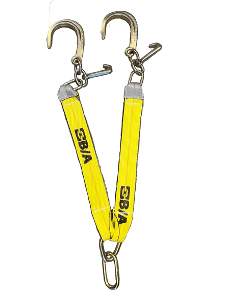 Low Profile U-Strap c/w 8" J Hooks & Mini J Hooks 24" Legs