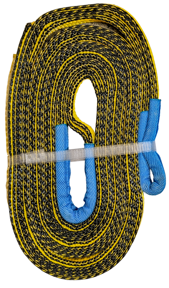 Web Sling, 2 Ply, 1" x 8' Type 3 Polyester WLL 3,100lbs