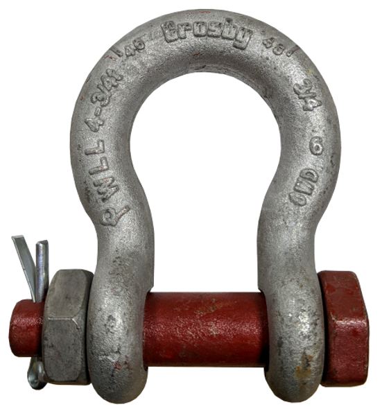 Shackle Bolt Type Anchor G2130 Crosby Galv. 3/4"