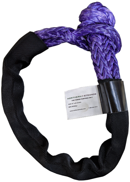 Synthetic Soft Shackle Dyneema 1/2" Off Road Color Purple