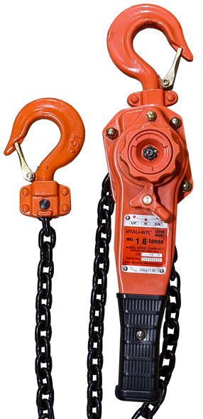Lever Hoist - Vitali-Intl®, 1.6 Tonne, 15ft x 1 Fall Lever Hoist - Vitali-Intl®, 1.6 Tonne, 15ft x 1 Fall