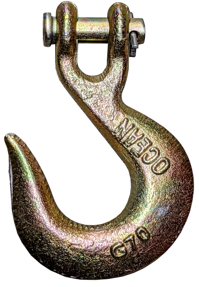 Hook Clevis Slip (no latch) Gr70 A331 1/4"