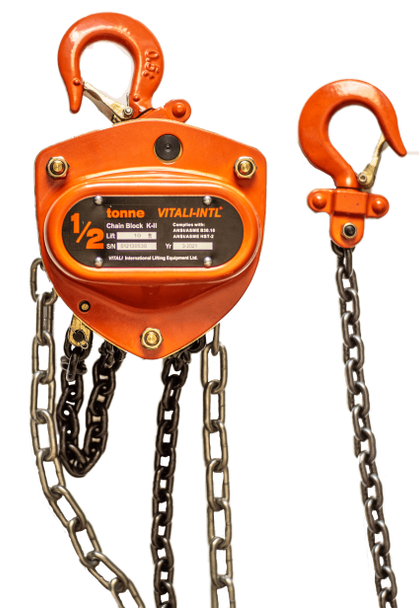 Chain Hoist Vitali .5 Tonne  20 FT x 1 Fall