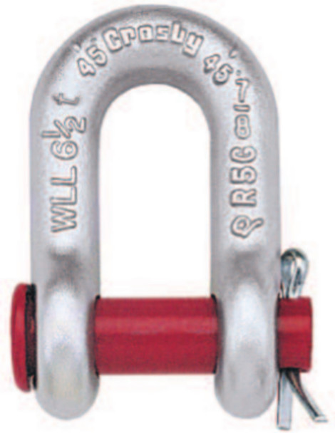 Shackle Round Pin Chain S215 Crosby SC 1-1/2"
