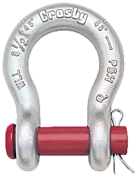 Shackle Round Pin Anchor S213 Crosby SC 1/2"