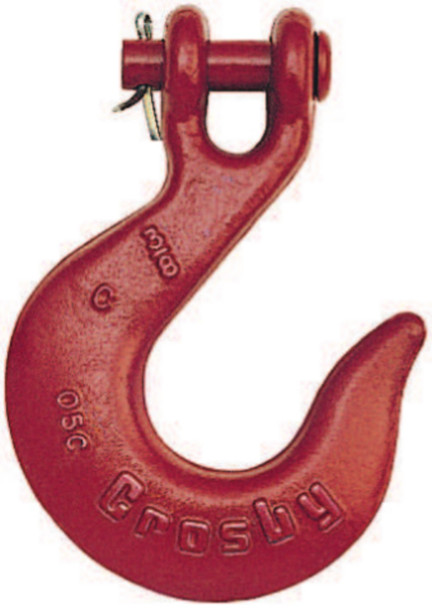 Hook Clevis Slip (no latch) Gr70 A331 Crosby 1/4"