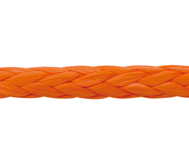 Rope Dyneema 12-Strand 3/16" Orange