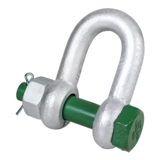 Shackle Dee G4153 Green Pin Safety Bolt WLL 6.5 Tonne 7/8"