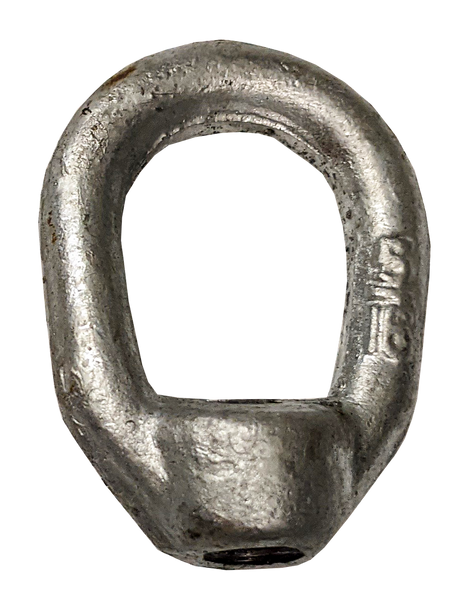 Eye Nut Forged G400 #2 Galv. size 5/16" tap size 3/8" Eye Nut Forged G400 #2 Galv. size 5/16" tap size 3/8"