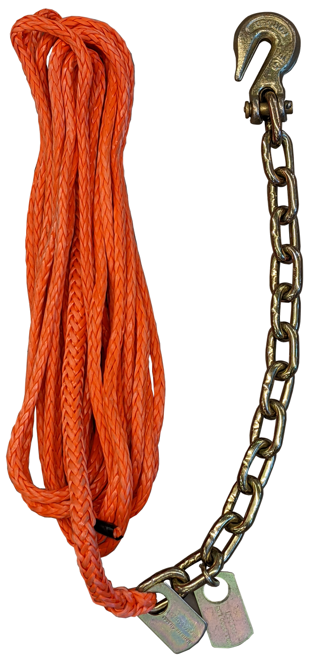 Wire Rope Hand Winch VitaliIntl®, 0.8 Tonne With 20m Cable