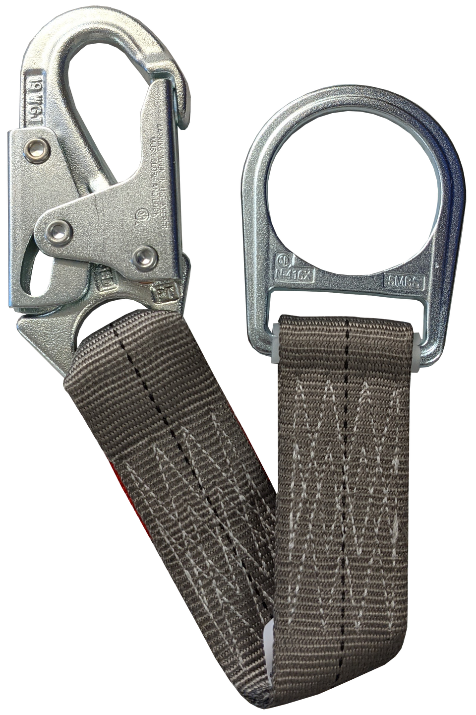 DRing Extension Protecta 18" c/w DRing OE Snap Hook OE Northern Strands