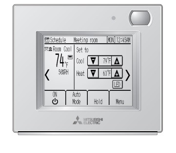 Mitsubishi PAR-U01MEDU-K Smart ME- Wired Remote Controller - Rfwel
