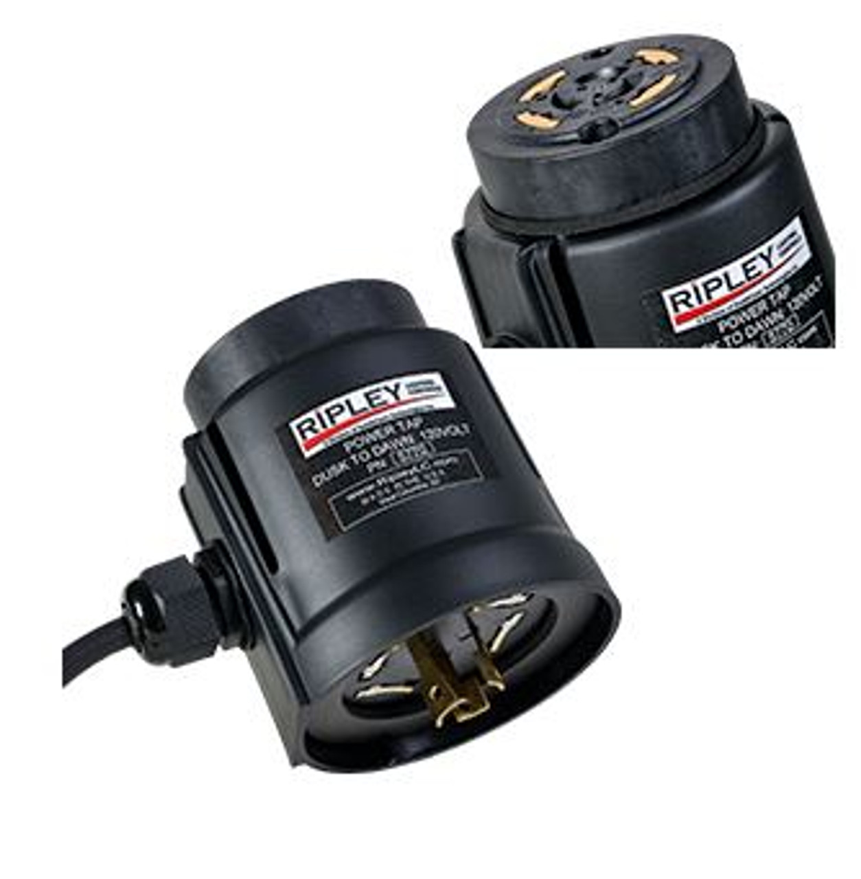 Lucy　0417 Streetlight Photocell Power Tap | 120V AC, 7-Pin Receptacle