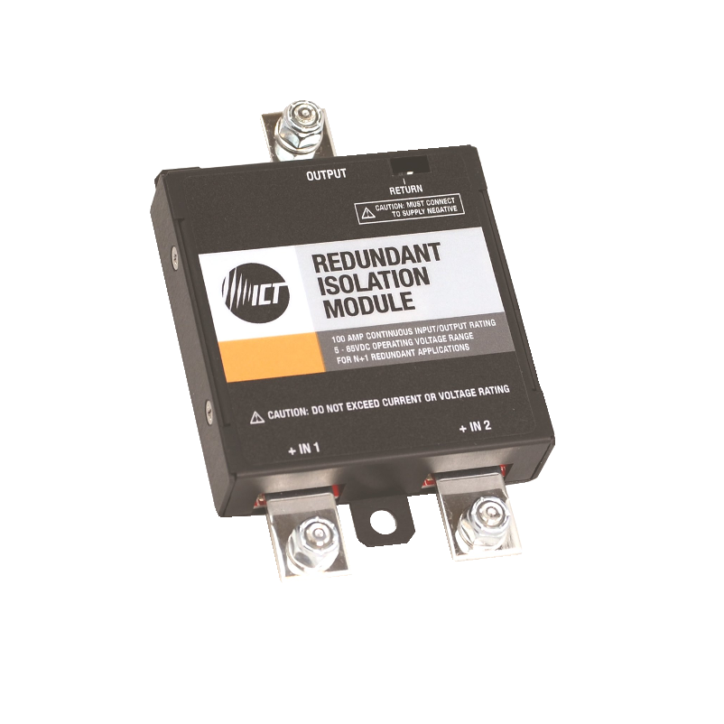 ICT 100A Two Input Redundant Isolation Module for 12, 24, 48V DC ...