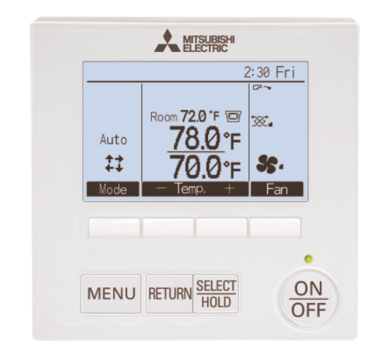 Mitsubishi PAR-42MAAUB Programmable Wired Remote Controller - Rfwel ...