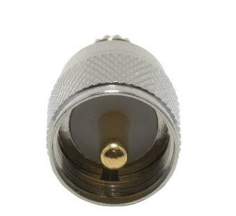 Mini UHF Female to Standard UHF Male adapter | MUF-SUM