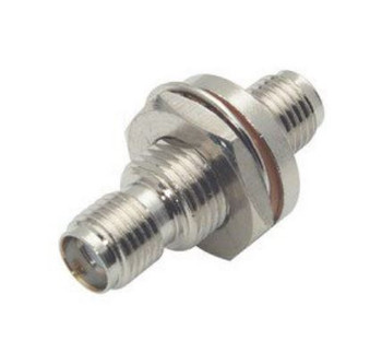 SMA FEMALE BULKHEAD TO SMA FEMALE ADAPTER | SSFBH-SSF