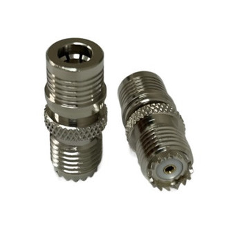 Mini UHF to QMA Adapter/Coupler for APX8500 Radio. Mini UHF Female to QMA Male | MUF