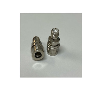 QMA-Male to SMA-Female Adaptor. Coaxial Barrel Adapter SMA to QMA. High Quality, Low