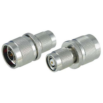 Coaxial Adapter, RP-TNC Plug to N-Male - High-Performance Coaxial Cable Connector