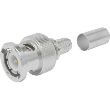 BNC Male Plug Crimp Connector for LMR-240 Coaxial Cable
