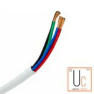 Unified Copper 500ft 16/4 Audio Cable - 16 AWG White Ethernet Cable