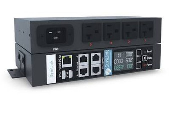 SynLink SP-1001CIE-01  Network-Controlled PDU, 4-Outlet
